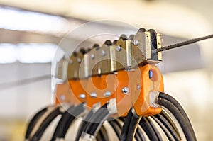 Roller hanger system