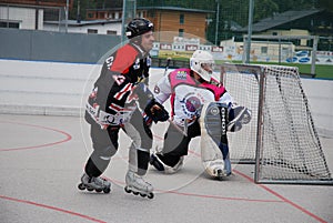 Roller hockey
