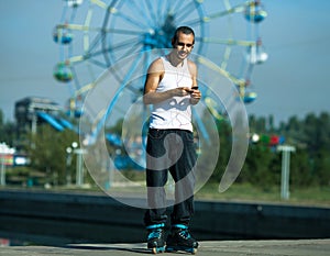 Roller in the park