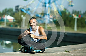 Roller in the park