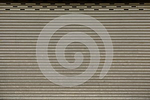 Roller shutter door texture background