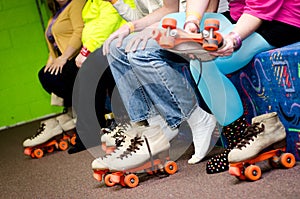 Roller Skating feet