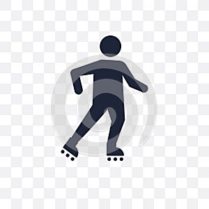 Rollerblade transparent icon. Rollerblade symbol design from Act