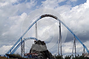 Rollercoaster in Europapark