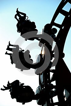 Rollercoaster in thailand