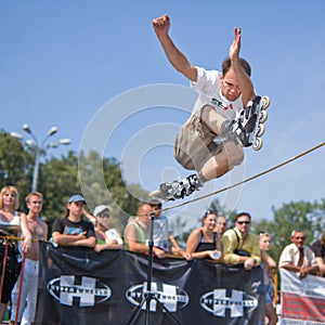 Rollerskating competition