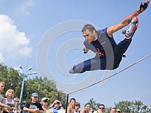Rollerskating competition