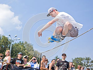 Rollerskating competition