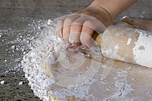 Rolling cookie dough