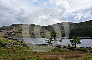 Rolling Hills Surrounding Haweswater Resevoir in England