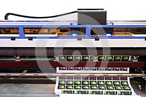Rolling plotter in work