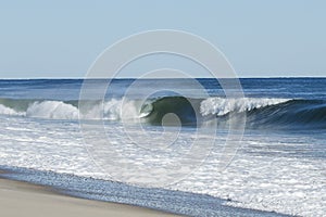 Rolling Surf Wave Wall