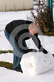 Rolling up the Snow