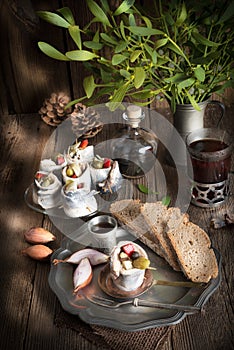 Rollmops - pickled herring fillets