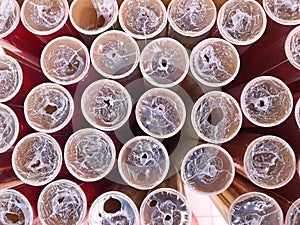 Rolls of grift wrapper