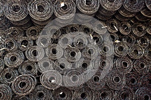 Rolls of iron mesh wire mesh use for reinforce concrete