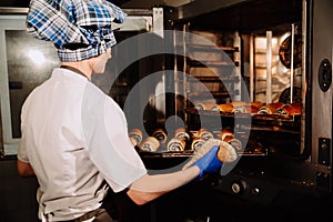 Rolls with poppy seeds in the oven