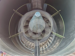 Rolls Royce Trent 700 engine exhaust photo