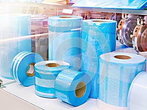 Rolls for steam and gas sterilization