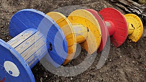 Rolls to wrap industrial cables