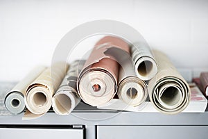 Rolls Of Wallpaper