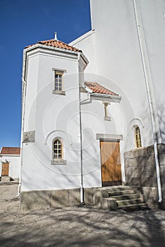 RolvsÃ¸y Church (tower left side)