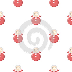 Roly Poly cartoon icon. Illustration for web and mobile design.