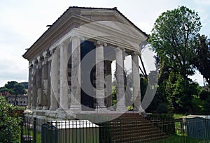 Roma Forum Boarium Portunus temple photo