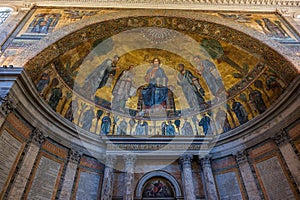 Roma. The Papal Basilica of Saint Paul Outside the Walls