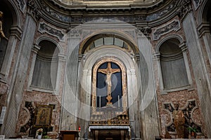 Roma. The Papal Basilica of Saint Paul Outside the Walls