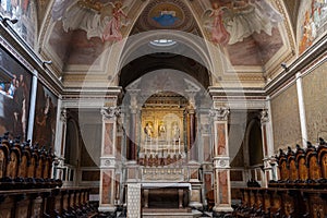 Roma. The Papal Basilica of Saint Paul Outside the Walls