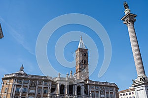 Roma. The Papal Basilica of Santa Maria Maggiore