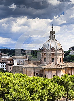 Roma skyline