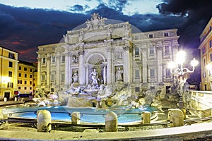 Roma - Trevi fountain, Italy