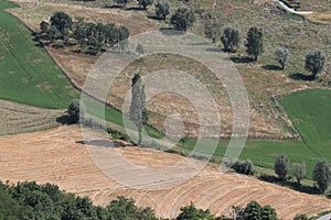 Romagna Italian rural landscape