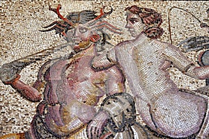 Romain Mosaic, Leptis Magna photo