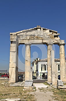 Roman agora at Athens, Greece