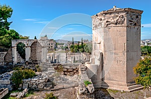 The Roman Agora, in Athens, Greece