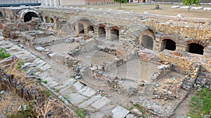 The Roman Agora in Thessaloniki, Greece