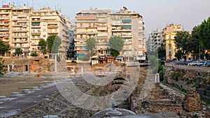 The Roman Agora in Thessaloniki, Greece