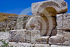 Roman Altar - Jerash photo