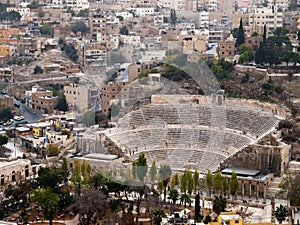 Roman amphitheater in Amman