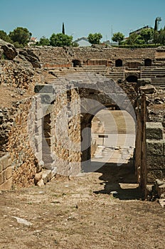 Roman Amphitheater at the archaeological site of Merida