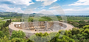 Roman amphitheater of Aspendos, Belkiz - Antalya, Turkey