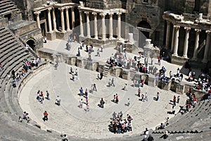 Roman amphitheater, Bosra, Syria