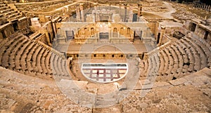 Roman amphitheater in Jerash