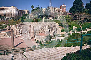Roman amphitheatre in Alexandria