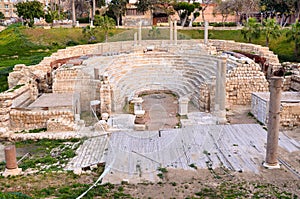 The Roman Amphitheatre of Alexandria photo
