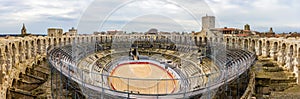 Roman amphitheatre in Arles - UNESCO heritage in France