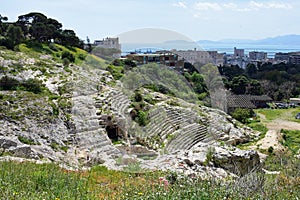 Roman Amphitheatre, Cagliari, Sardinia, Italy